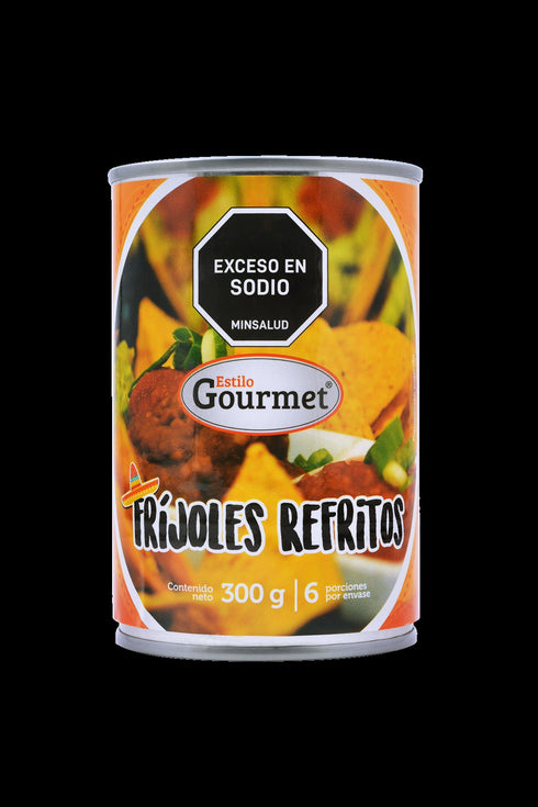 FRIJOLES ESTILO GOURMET 300G REFRITOS